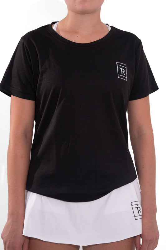 Ladies Tennis Pro Top - Black