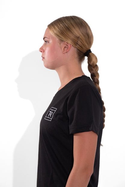 Ladies Tennis Pro Top - Black