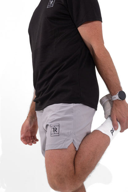 Tennis Shorts - L Grey