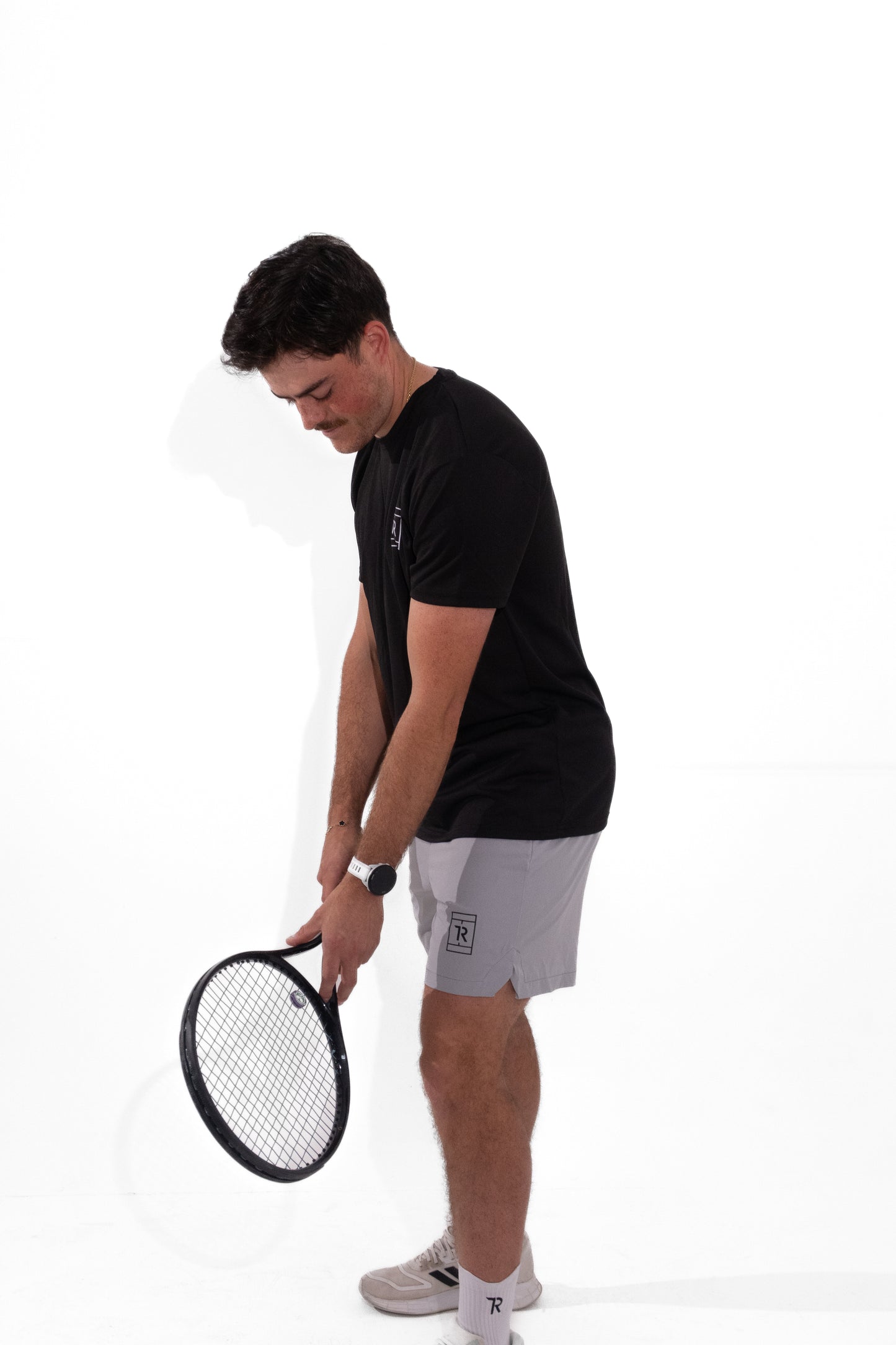 Tennis Shorts - L Grey
