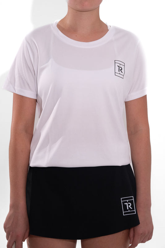 Ladies Tennis Pro Top - White